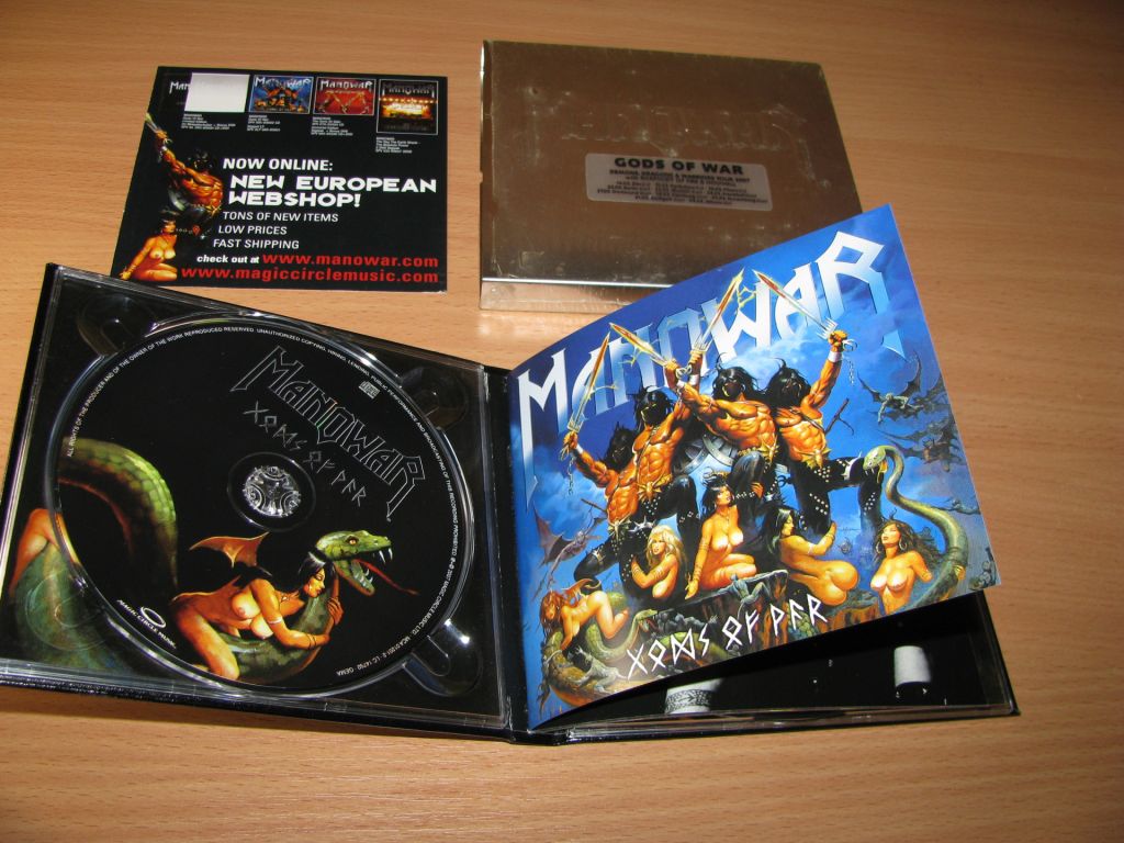 MANOWAR - Gods Of War  (2007 Magic Circle Music METAL BOX) - фото фото фото 1