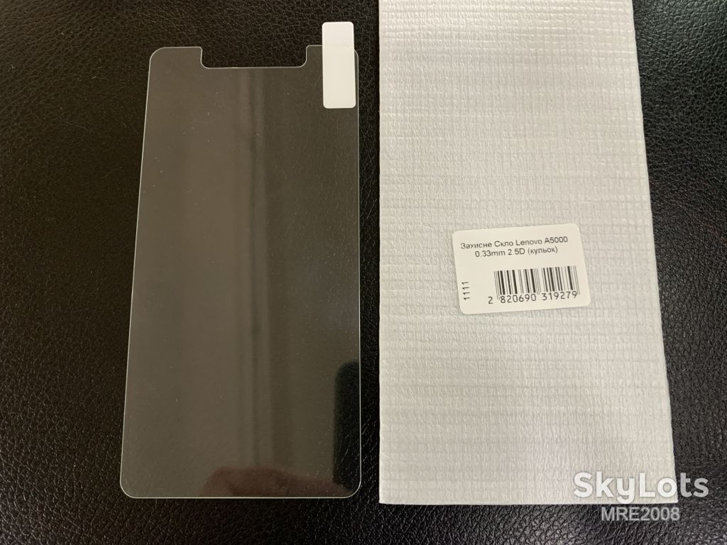 Защитное стекло для Lenovo A5000  2.5D 9H - фото фото фото 0