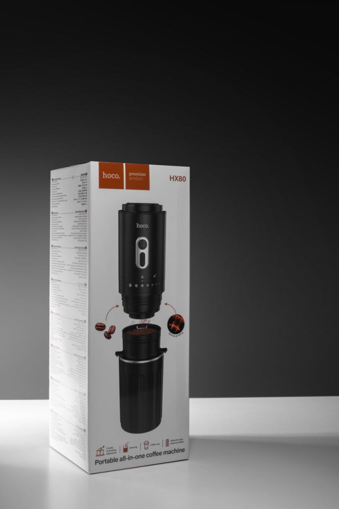 Портативна кавоварка Hoco HX80 All-in-One 1300 mAh - фото фото фото 4