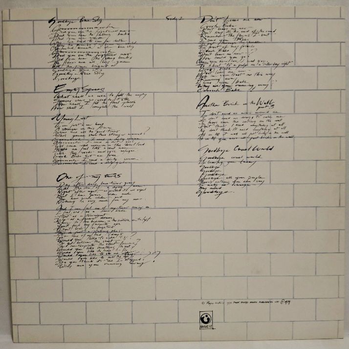 Pink Floyd - The Wall - 1979.  (2LP). 12. Vinyl. Пластинки. Germany. - фото фото фото 6