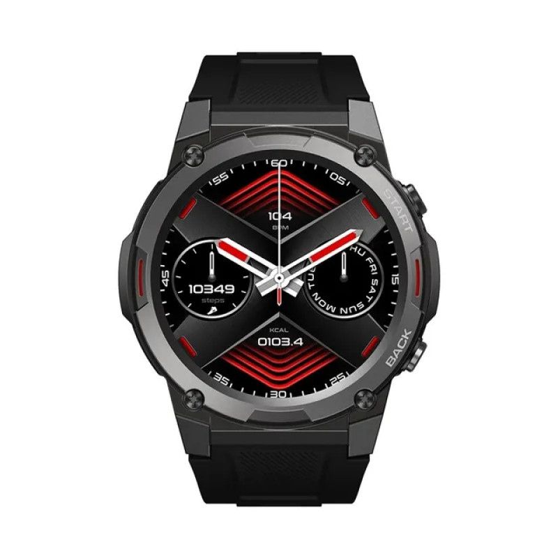 Смарт-годинник Zeblaze Vibe 7 Pro, металевий корпус  AMOLED-дисплей, вимірювання пульсу та SpO2 - фото фото фото 0