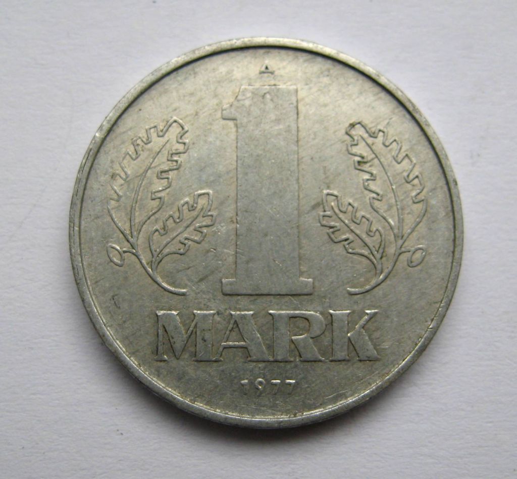 1 марка = 1977 р. = НДР - НІМЕЧЧИНА + - фото фото фото 0