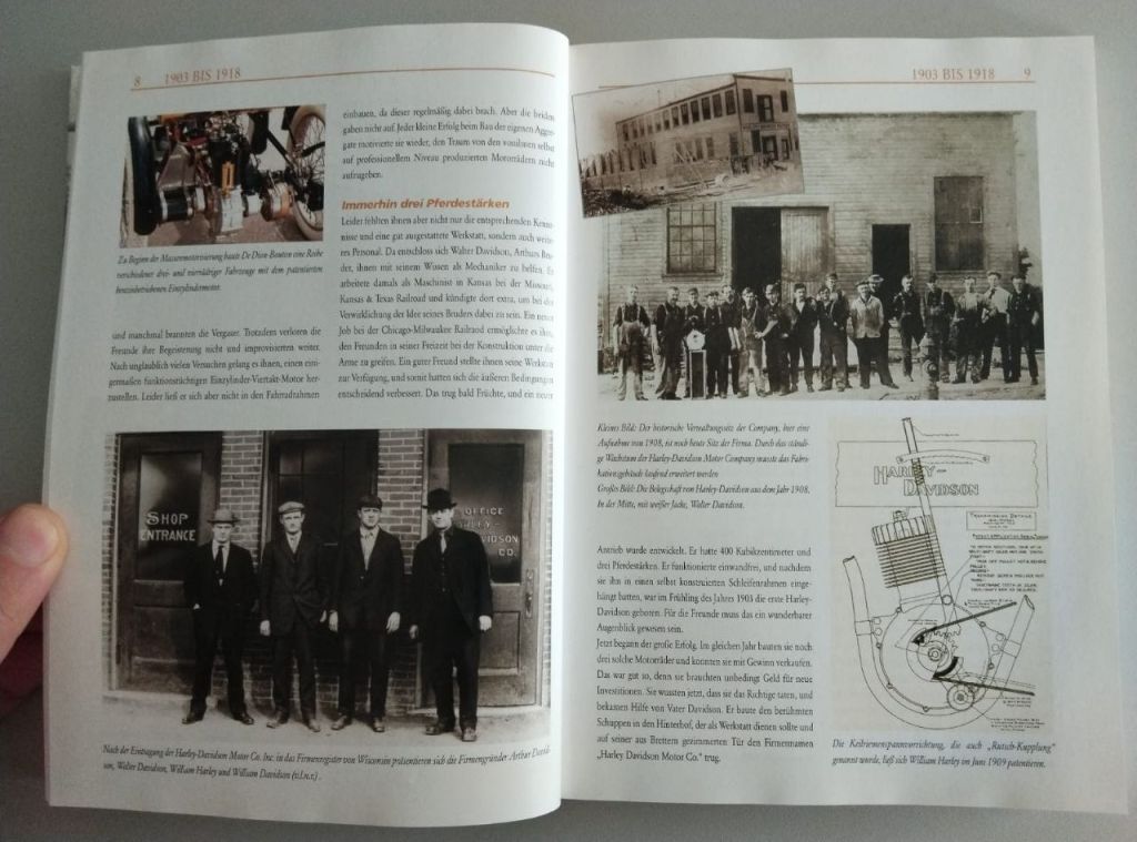 Ілюстрована книга harley-davidson німецькою мовою  (garant verlag) 2012 - фото фото фото 8