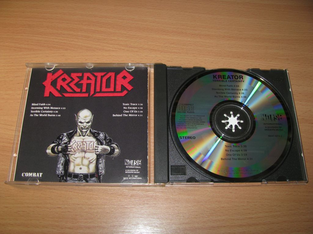 KREATOR - Terrible Certainty  (1987 Combat 1st press,USA) - фото фото фото 1