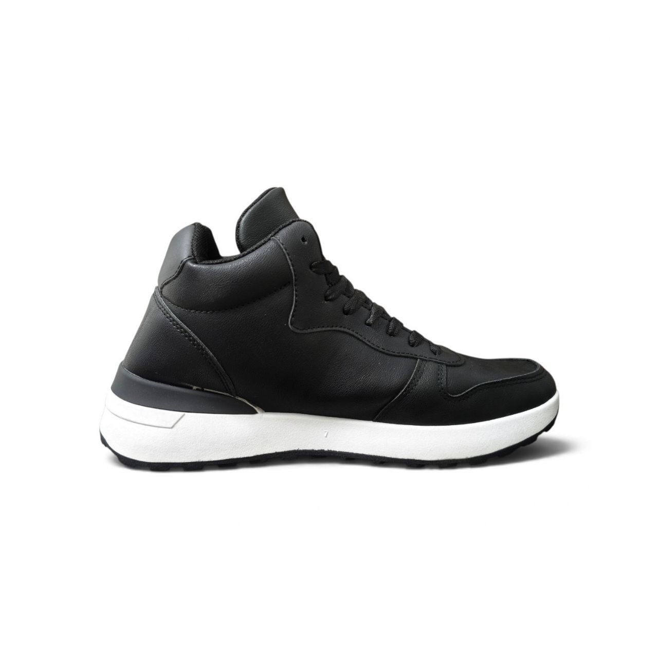 Мужские высокие кроссовки  в черном цвете Swin shoes!  41-45р с 1 грн. - фото фото фото 1