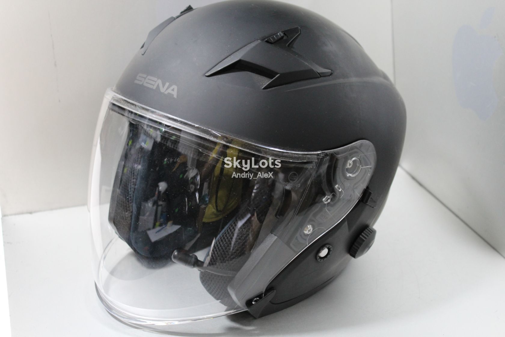 Мотошолом Sena Outstar SP58 Bluetooth Helmet M  (smart шлем) - фото фото фото 1