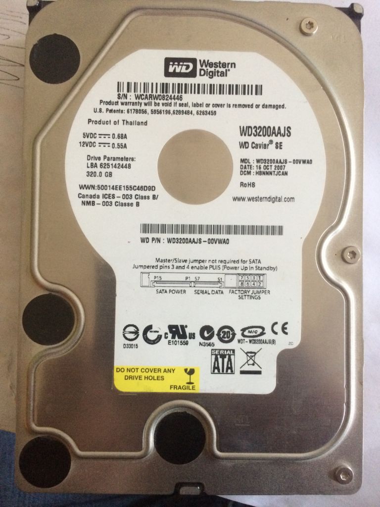 Western Digital WD3200AAJS - фото фото фото 0
