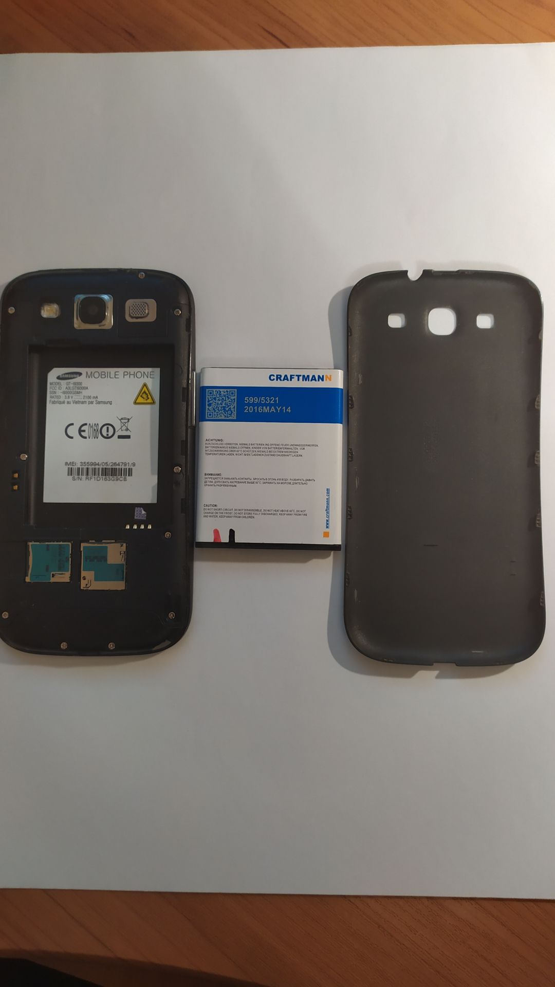 Телефон Samsung GT- I9300 Galaxi S3 - фото фото фото 3
