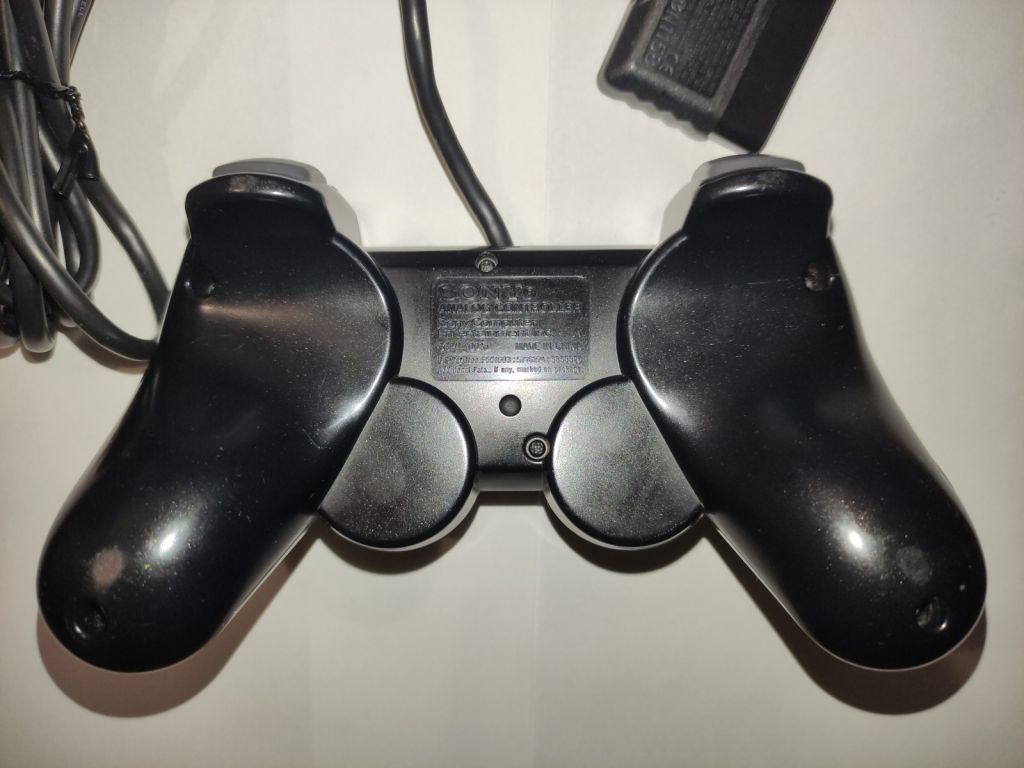 PlayStation 2 джойстик Dual Shock 2 контролер оригінальний чорний PS2 перевірений - фото фото фото 1