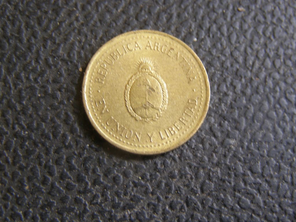 10 сентаво Аргентина 1992 г - фото фото фото 1