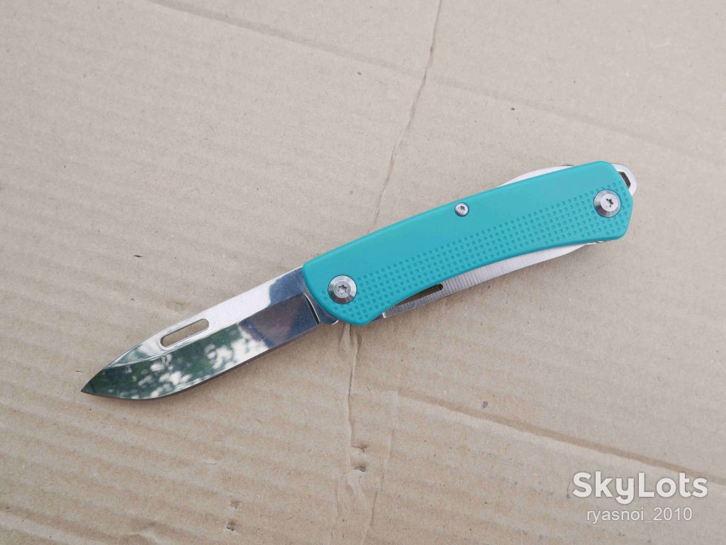 FREETIGER Multifunction Multi-Tool, Blue glass fiber, 440, Outdoor, EDC - фото фото фото 13