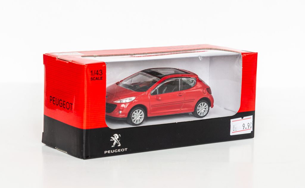 1:43 Peugeot 207 2006-09 red, RAStar - фото фото фото 0