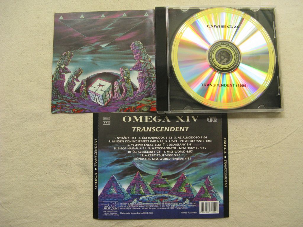 CD Omega XIV. Transcendent. 1995/2007. - фото фото фото 2