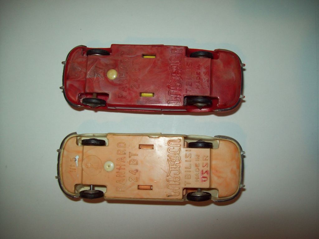 Модель  машинка Panhard 24 BT №5 1:43 СССР Тбилиси - фото фото фото 5