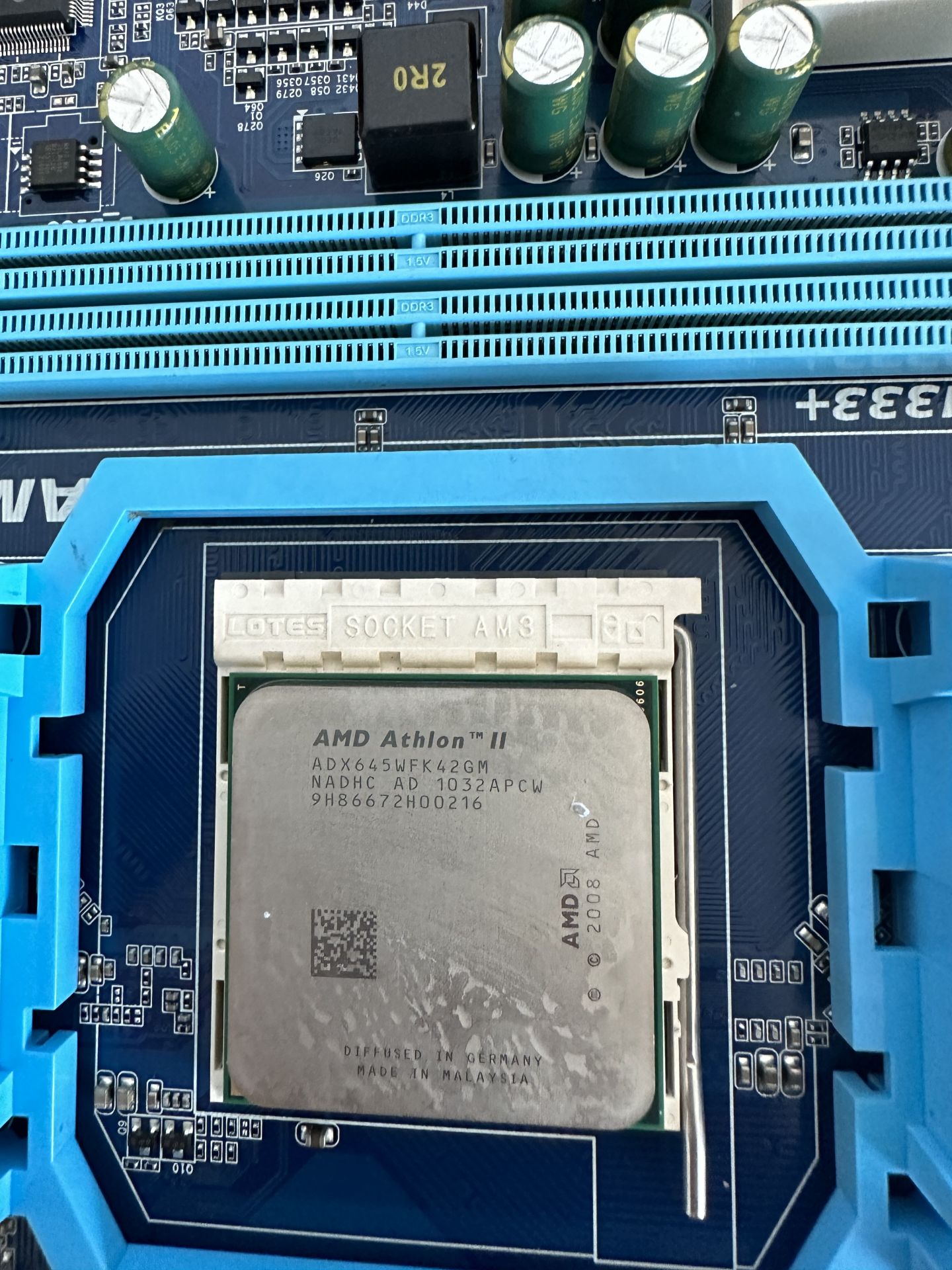 Материнская плата Gigabyte GA-MA74GMT-S2     (sAM3 + Процесор Athlon 245 - фото фото фото 2
