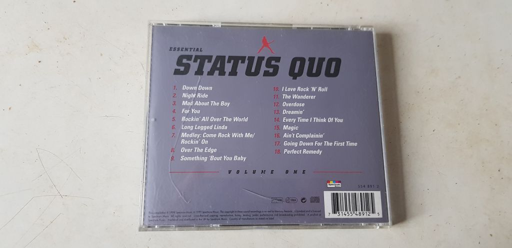 Status Quo The Essential Volume One CD фірмовий - фото фото фото 1