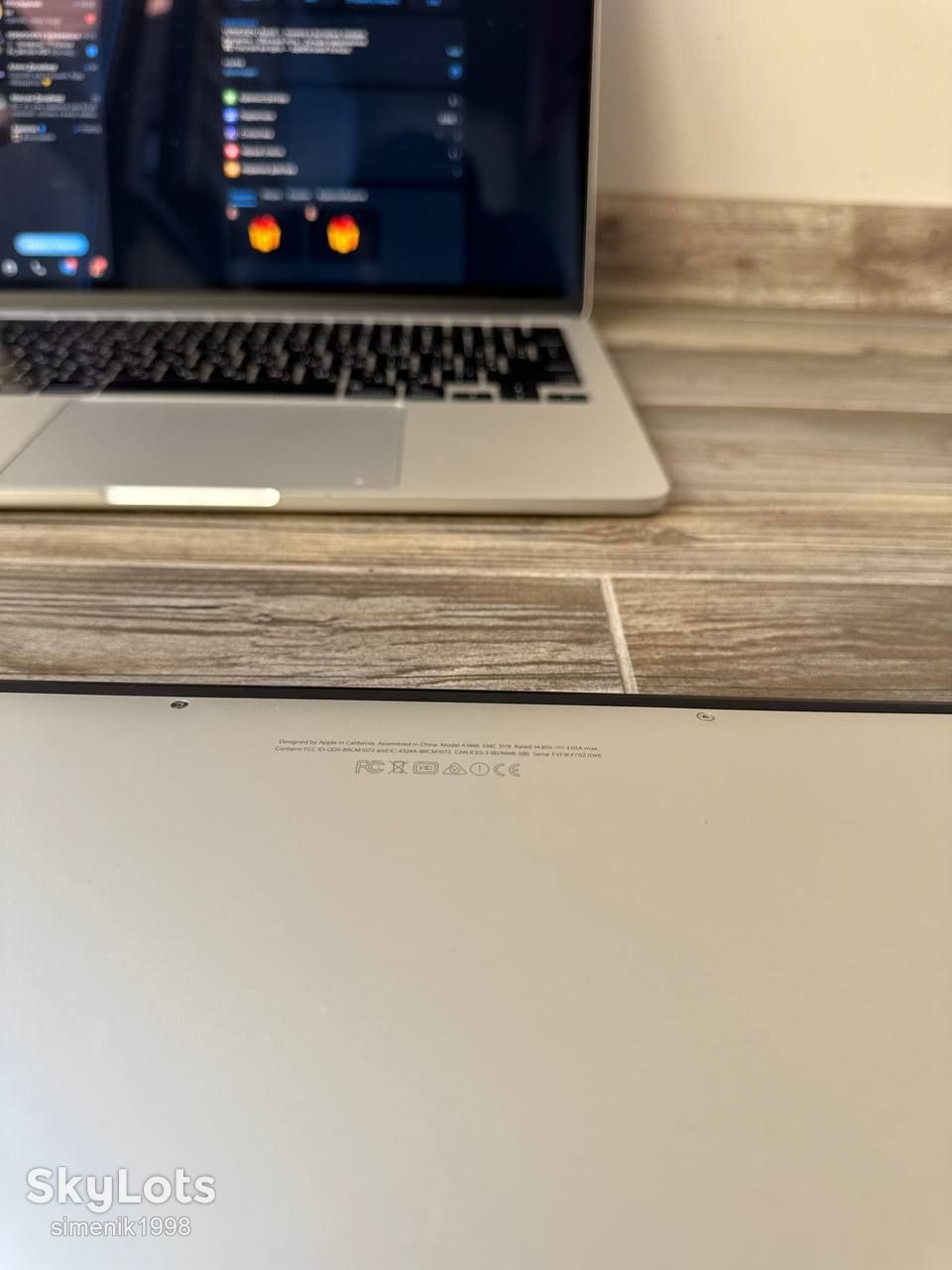 Apple MacBook Air A1466 — після води - фото фото фото 2