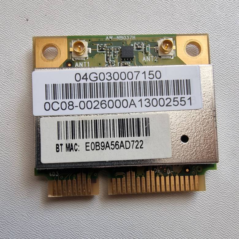 Адаптер WiFi для ноутбука Asus U36, U36J, U36JC б/в Оригінал - фото фото фото 1