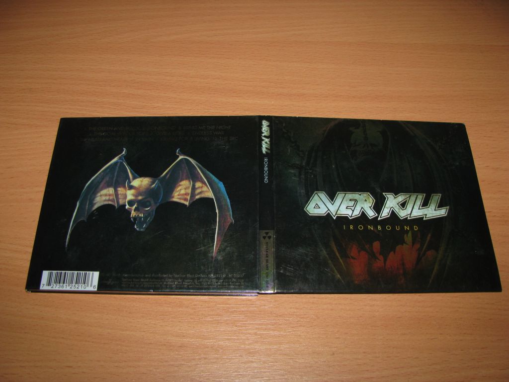 OVERKILL - Irondbound  (2010 Nuclear Blast DIGI 1st press) - фото фото фото 0