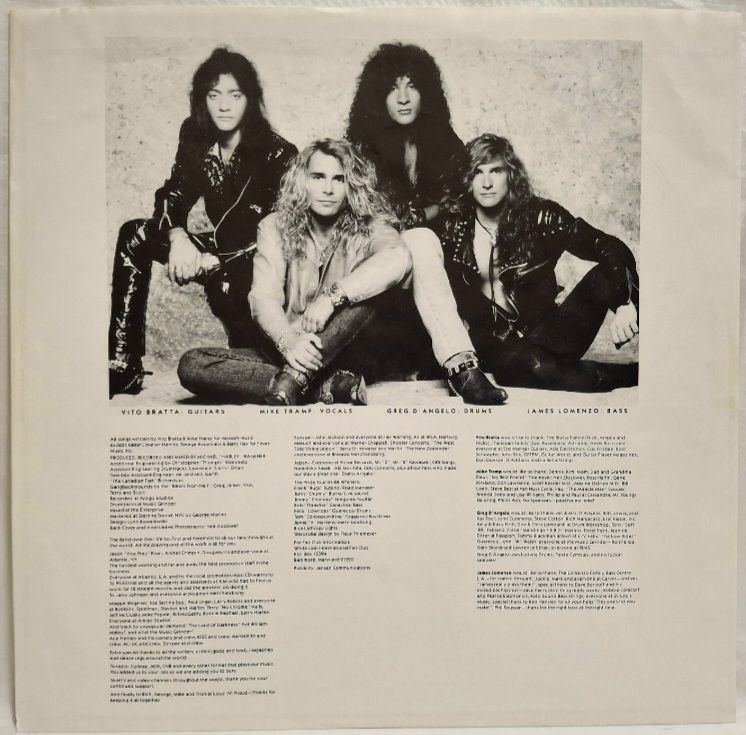 White Lion - Big Game - 1989.  (LP). 12. Vinyl. Пластинка. Europe. - фото фото фото 2