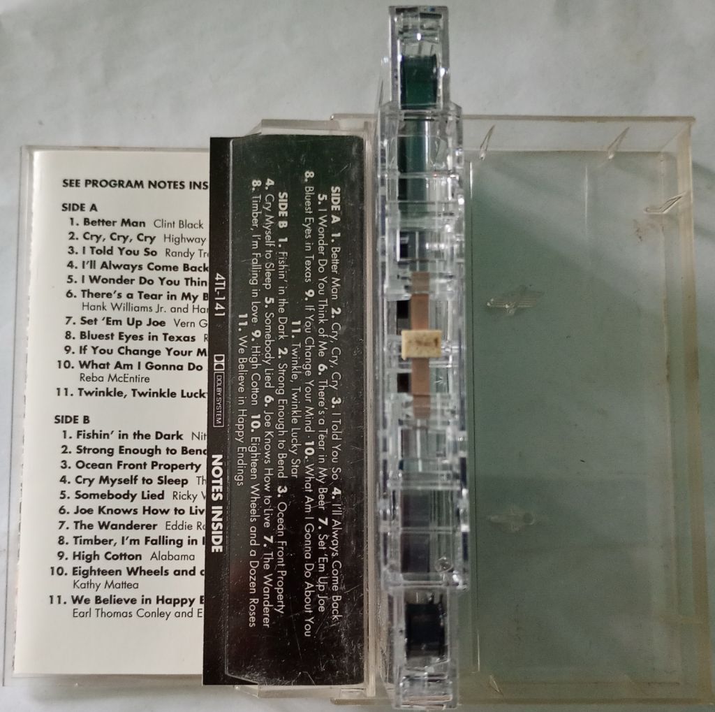 VARIOUS Contemporary Country • The Late '80s. Cassette US - фото фото фото 2