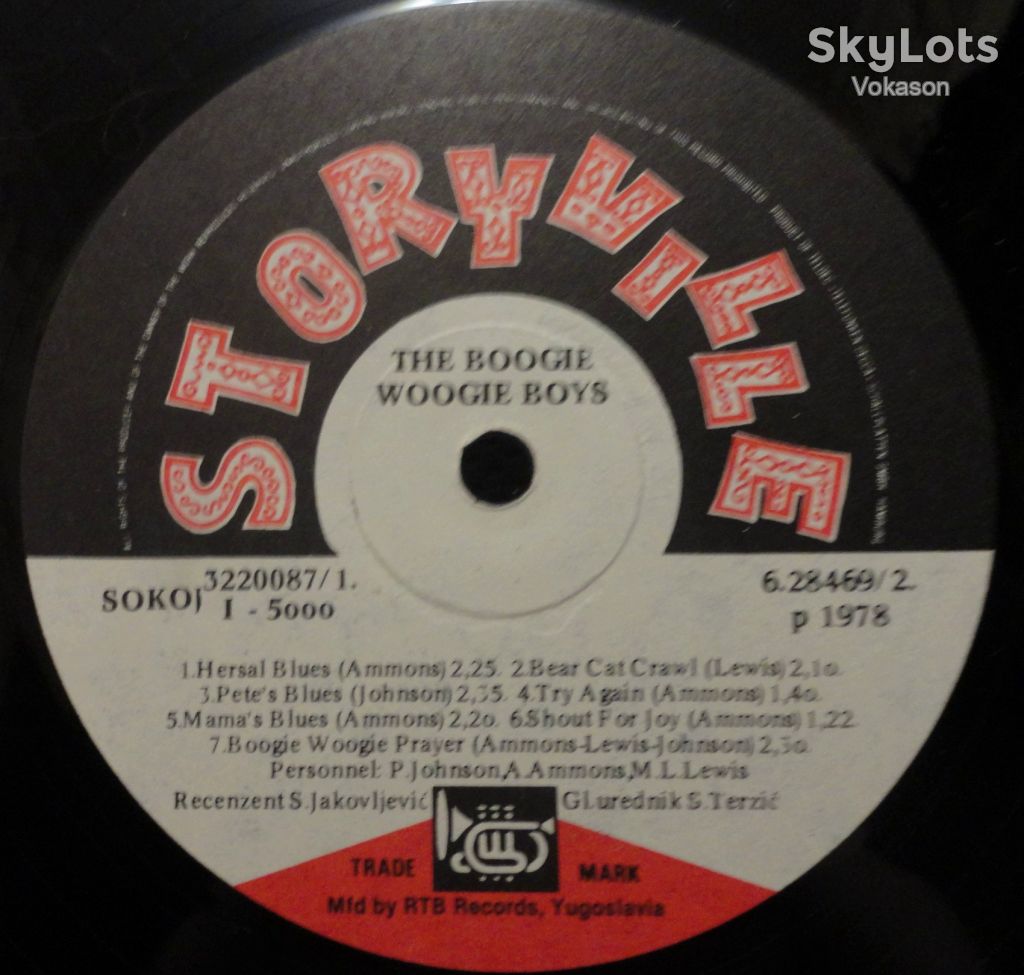 The Boogie Woogie Boys 2 lp   NM/EX/EX - фото фото фото 3