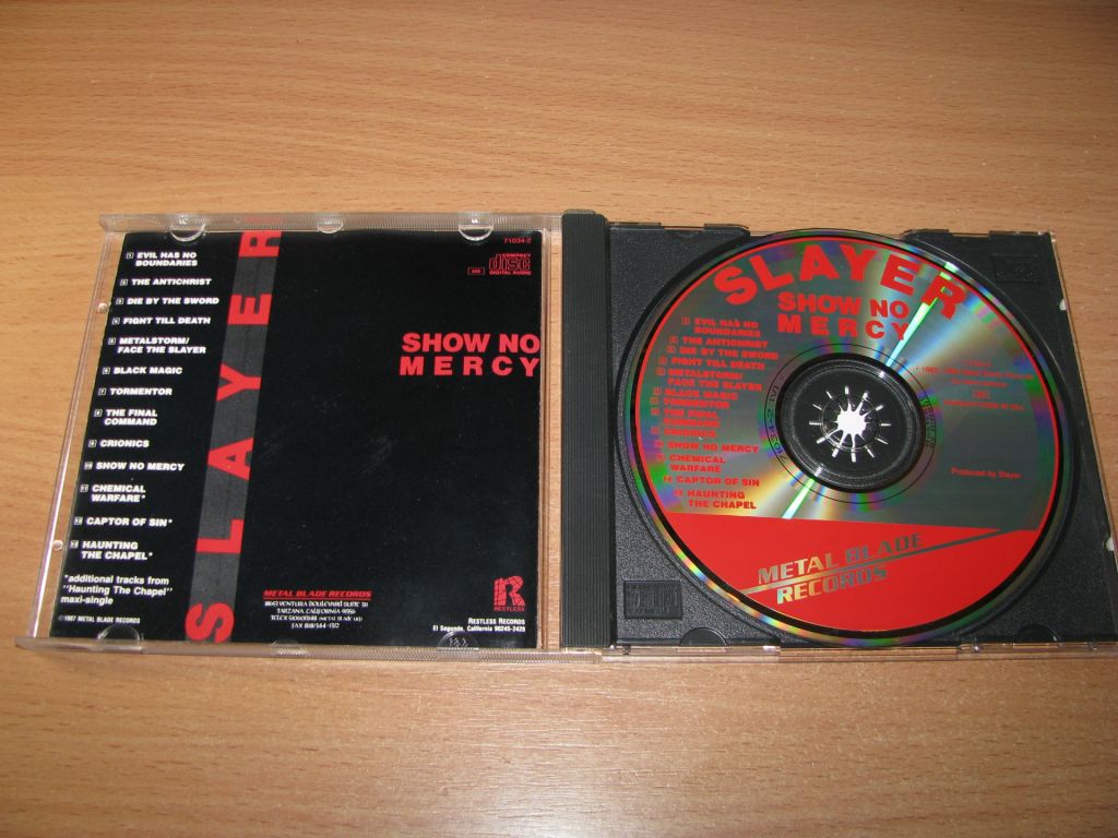 SLAYER - Show No Mercy   (1987 Restless NIMBUS,USA) - фото фото фото 1