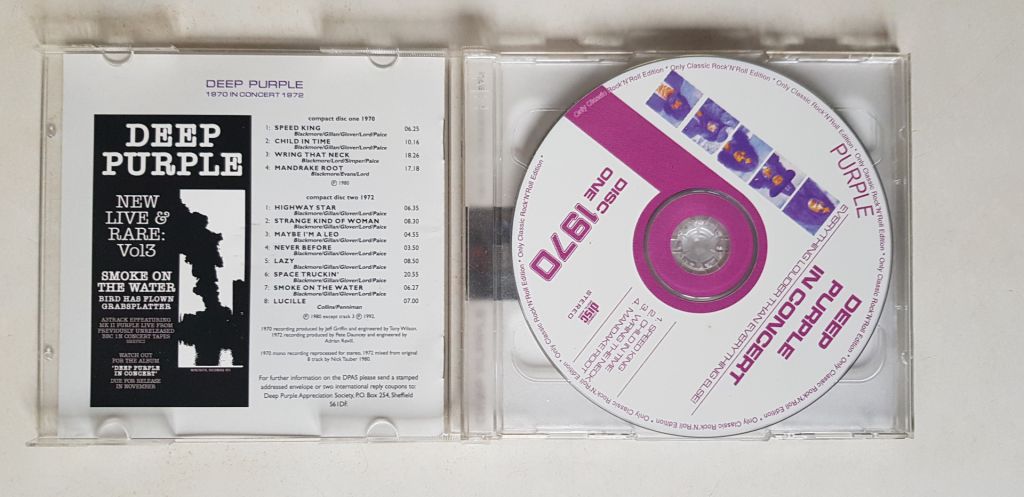 Deep Purple In Concert 1970, 1972 2CD - фото фото фото 2