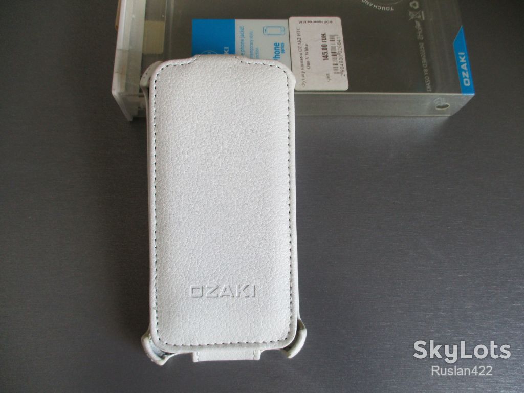 Чехол фліп OZAKI для HTC One V  Натуральна шкіра! чохол - фото фото фото 0