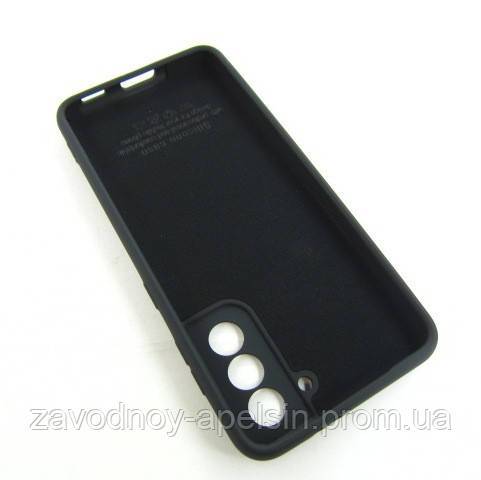 Samsung S21 G991 черный чехол Silicone Cover black - фото фото фото 2