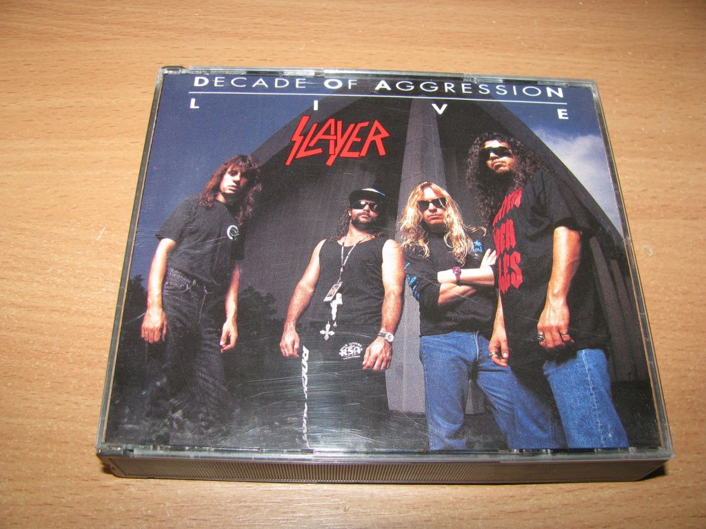 SLAYER - Decade Of Aggression Live  (1991 Def American 2CD 1st press,Germany) - фото фото фото 0