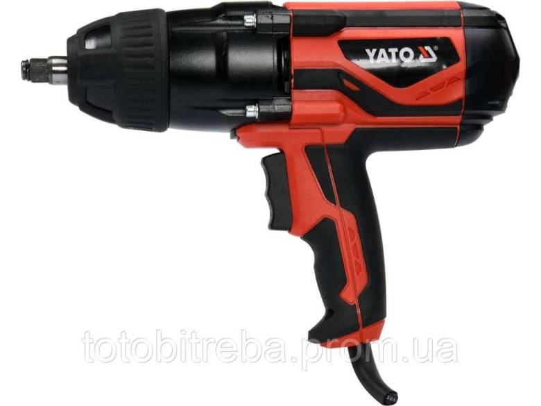 Гайковерт ударний мережевий 1020 Вт YATO YT-82021 - фото фото фото 3