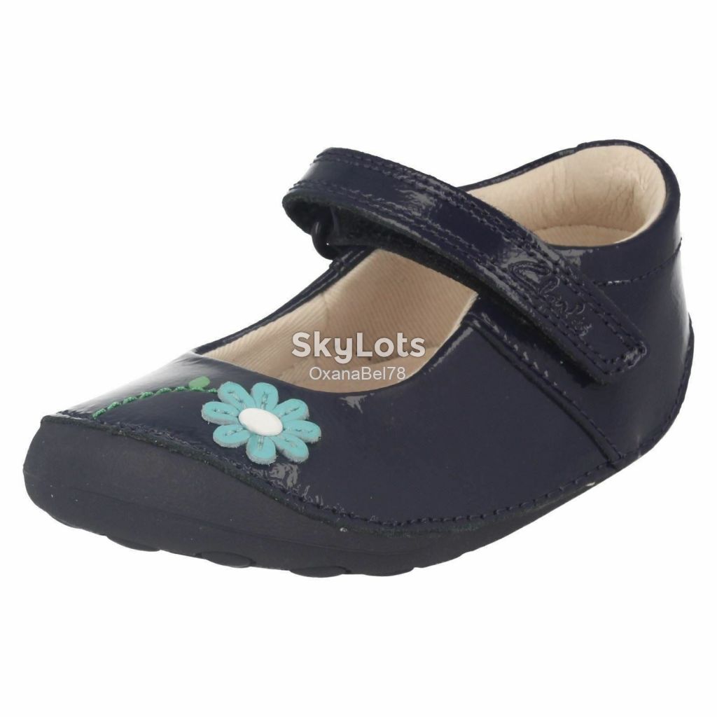 Первые туфельки кожа  туфли Clarks р.21 uk 4 1/2 F - фото фото фото 0