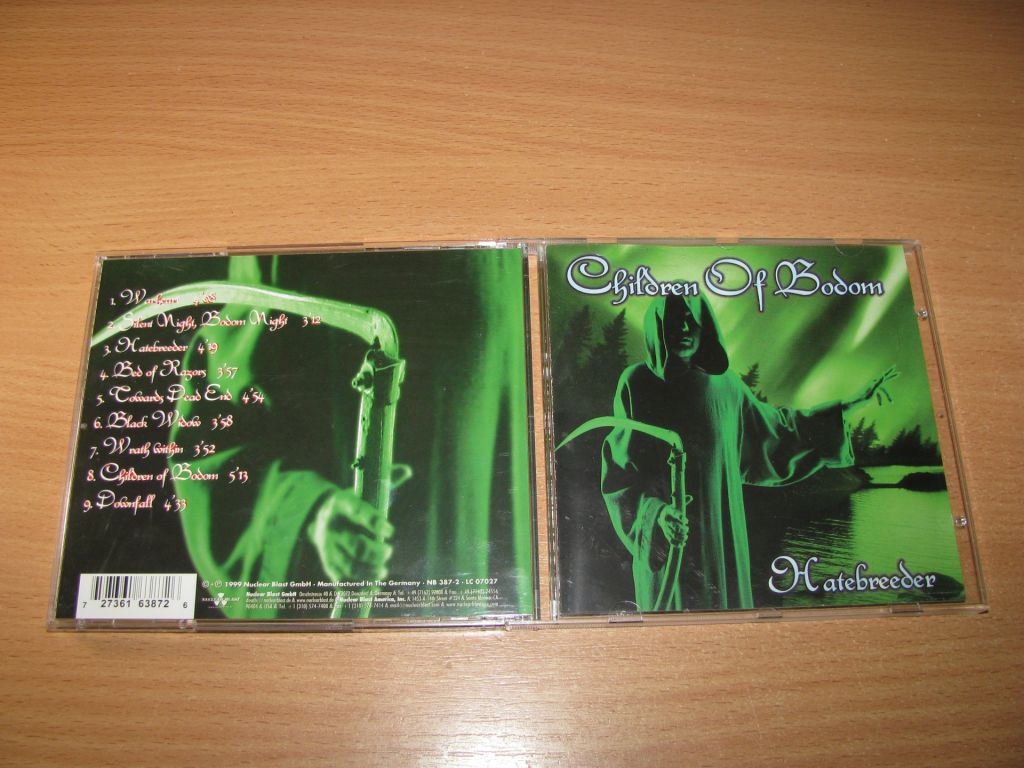 CHILDREN OF BODOM - Hatebreeder  (1999 Nuclear Blast Germany) - фото фото фото 0