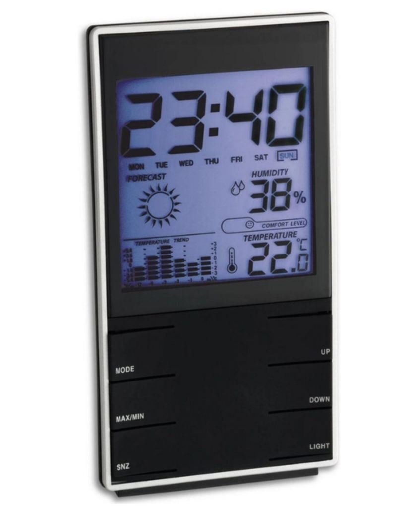 Термогігрометр Weltbild DM-3220 WEATHER FORECAST STATION WITH CLOCK - фото фото фото 3