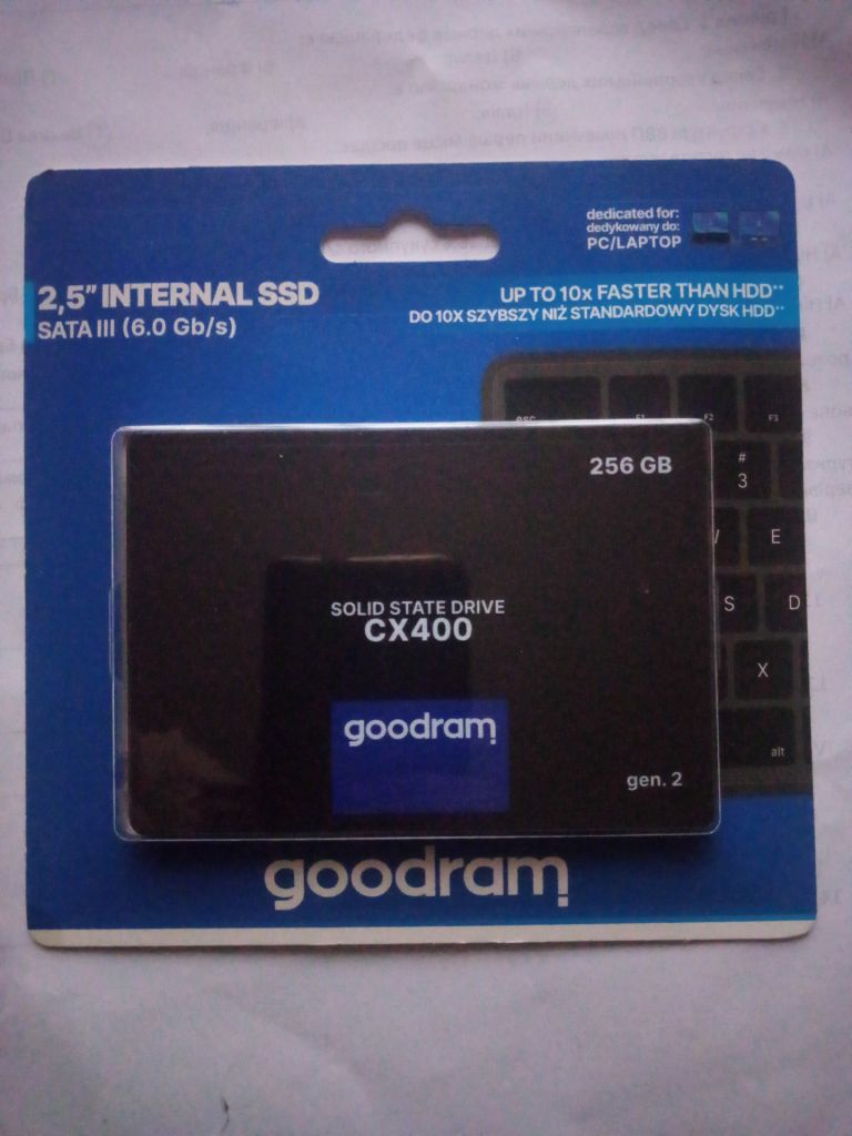 SSD GOODRAM 256Gb CX-400 gen2 SATA III 3D - фото фото фото 0