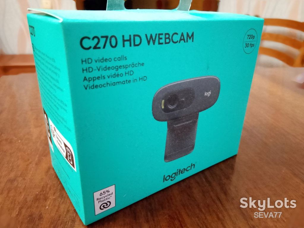 Веб-камера Logitech WebCam C270 HD - фото фото фото 1