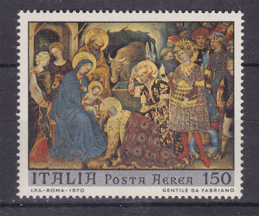 ZM  Италия 1970 г MNH - искусство - фото фото фото 0