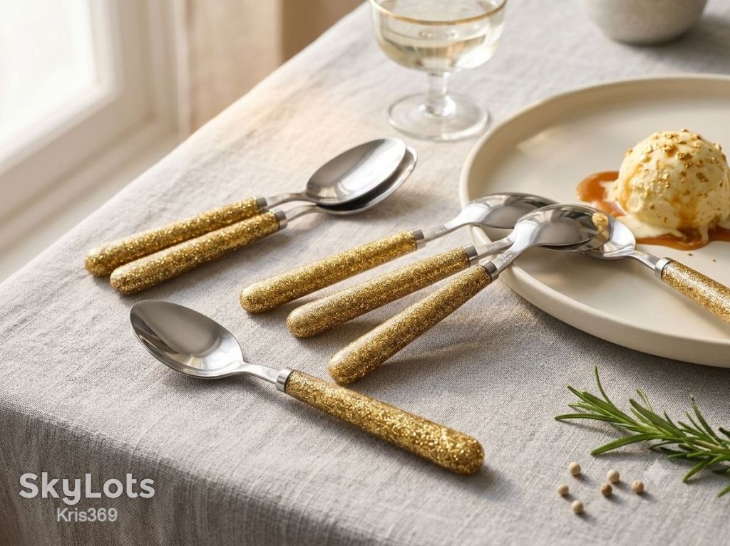 Столові ложки Amefa Sparkle Gold  (4 шт.) - фото фото фото 0