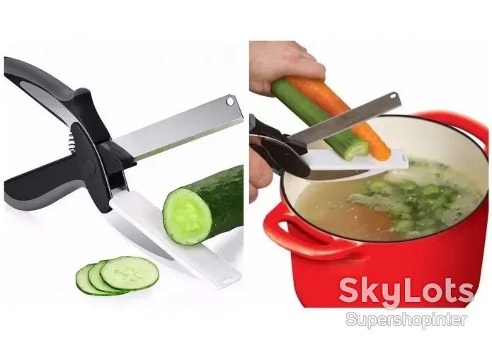 Умный нож-ножницы 2в1 Clever Smart Cutter - фото фото фото 8
