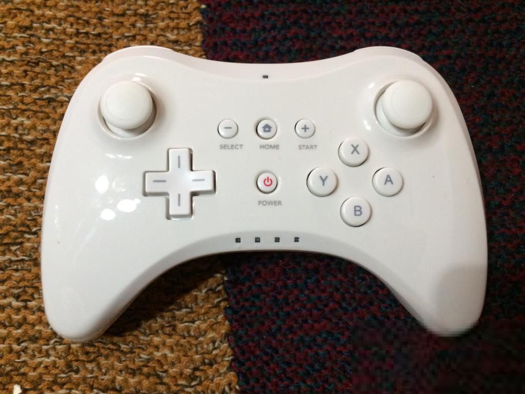 Неоригинальный Wii U Pro Controller для Nintendo Wii U - фото фото фото 1