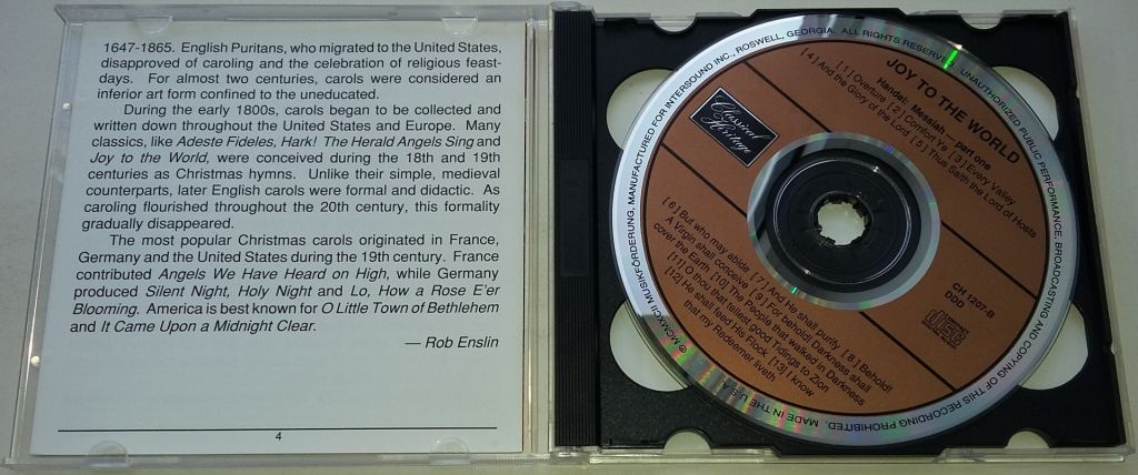 VARIOUS  (Леонтович) Joy To The World 5CD-BOX US - фото фото фото 5
