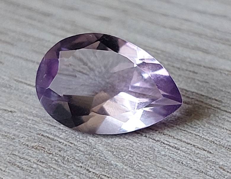 Аметист 3.45 Ct  13.2 х 9 х 5.45 мм - фото фото фото 2