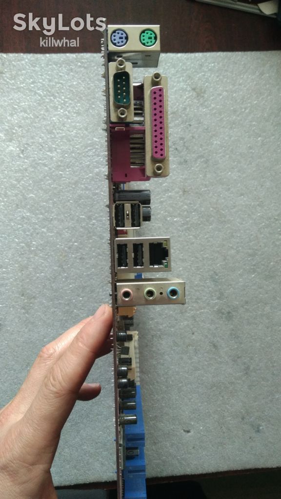 Материнська плата Socket 775 915p-a7 combo !НЕ робоча! - фото фото фото 1