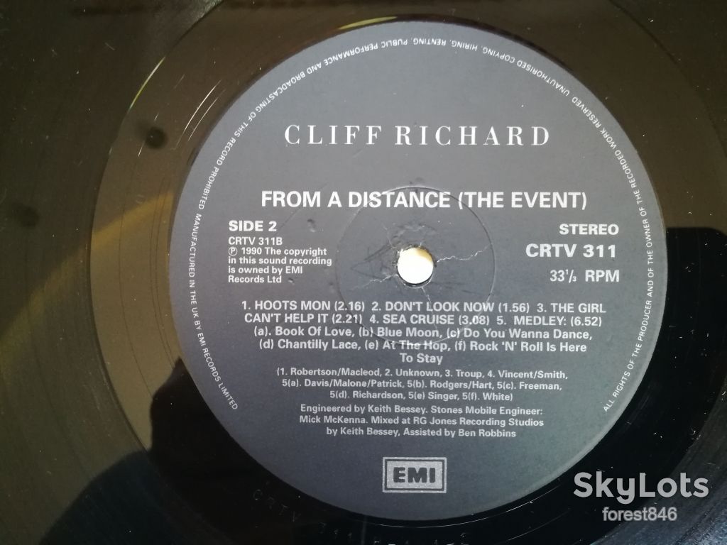 Cliff Richard-From a distance-2 LPs-NM-Англия - фото фото фото 5