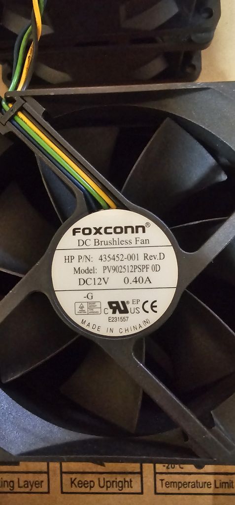 Серверні вентилятори Dell      (90мм, 80мм) Foxconn, Sunon, Nidec | Кулери б/в - фото фото фото 11