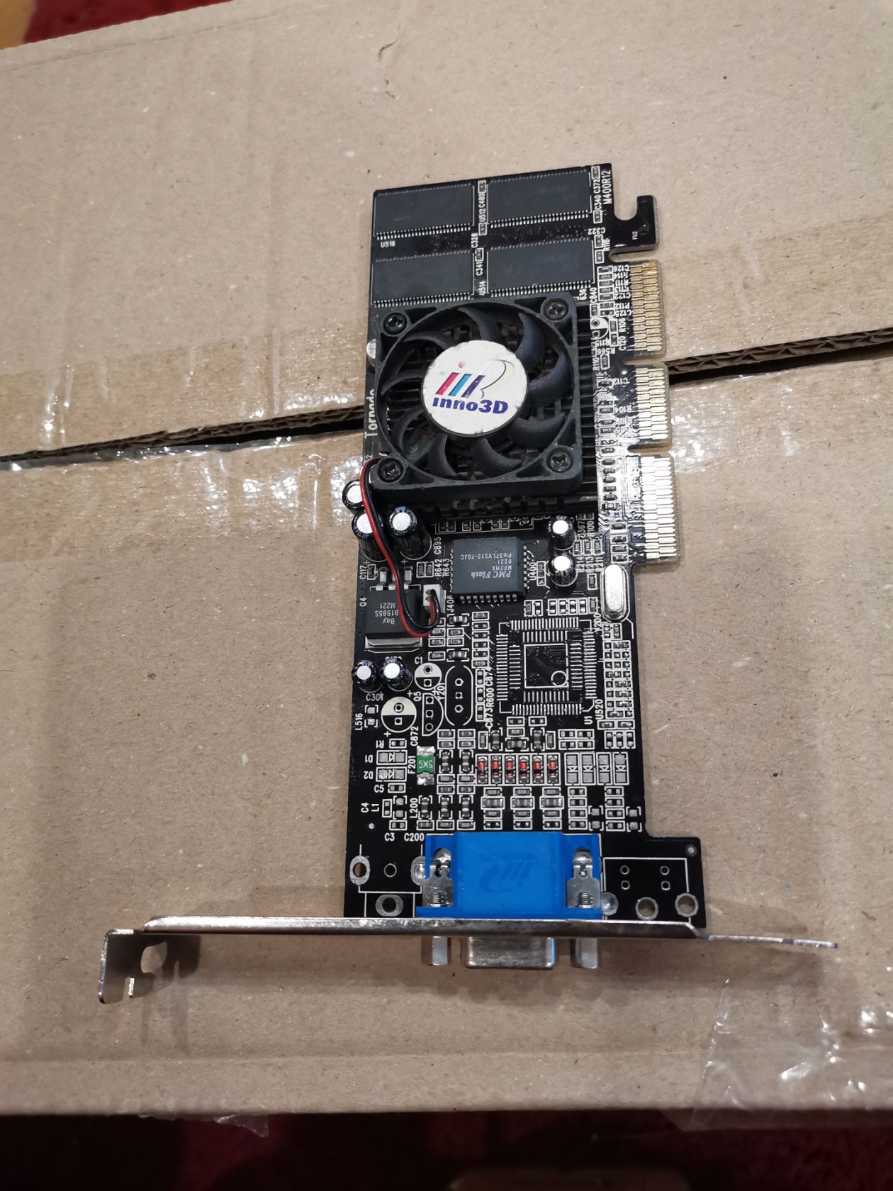 Видеокарта 64Mb agp Inno3D Tornado GeForce2 MX - фото фото фото 0