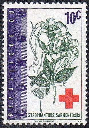 Конго 1963 - 100 років Міжнародному Червоному Хресту ** - фото фото фото 0