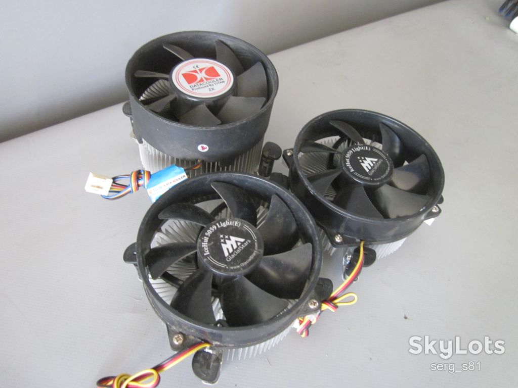 Кулер CPU LGA775 12В Вентилятор Охолодження процесора - фото фото фото 2