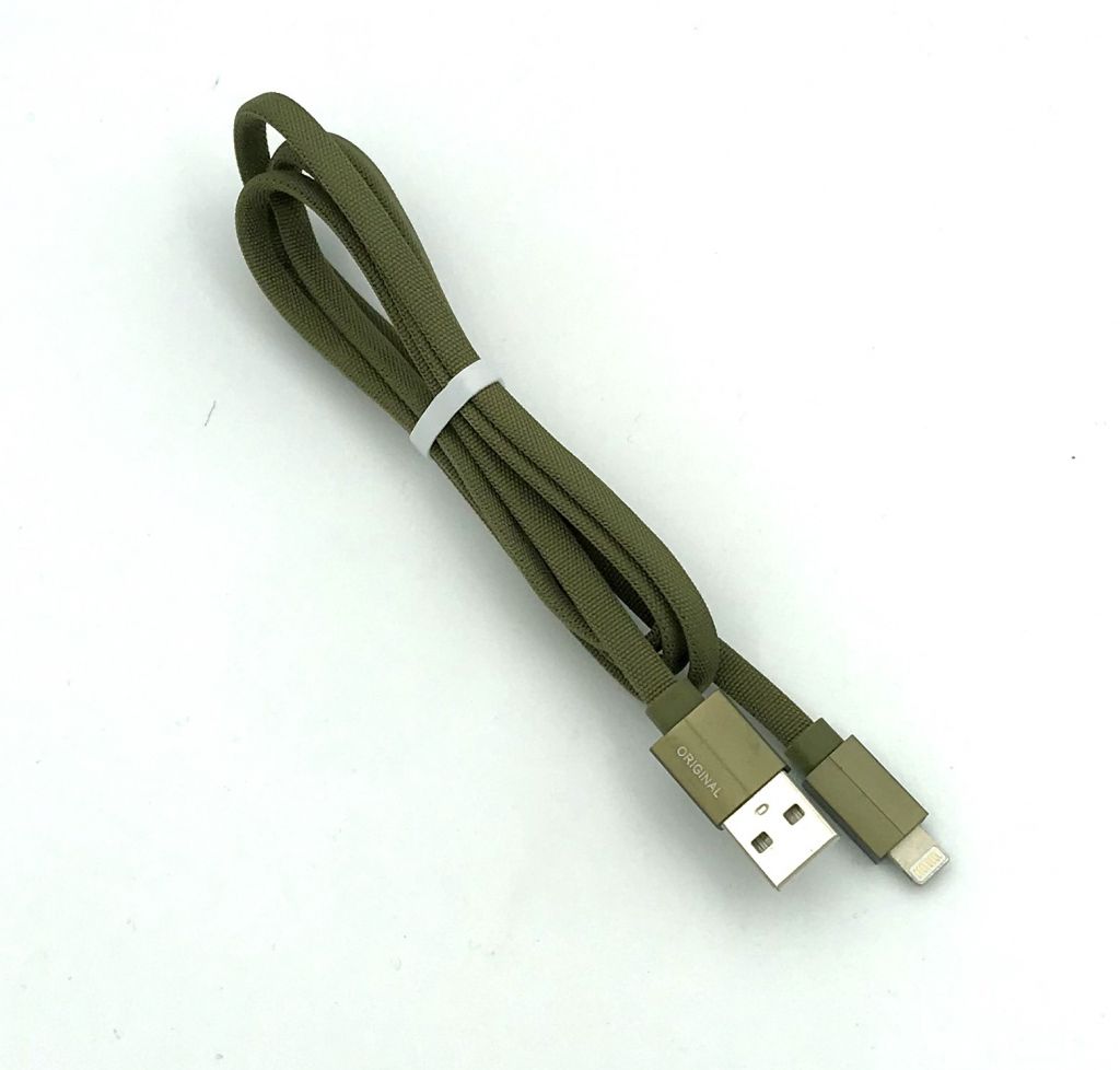 USB кабель / Дата кабель Fast Charge I-105 black-box Lighting Green - фото фото фото 1
